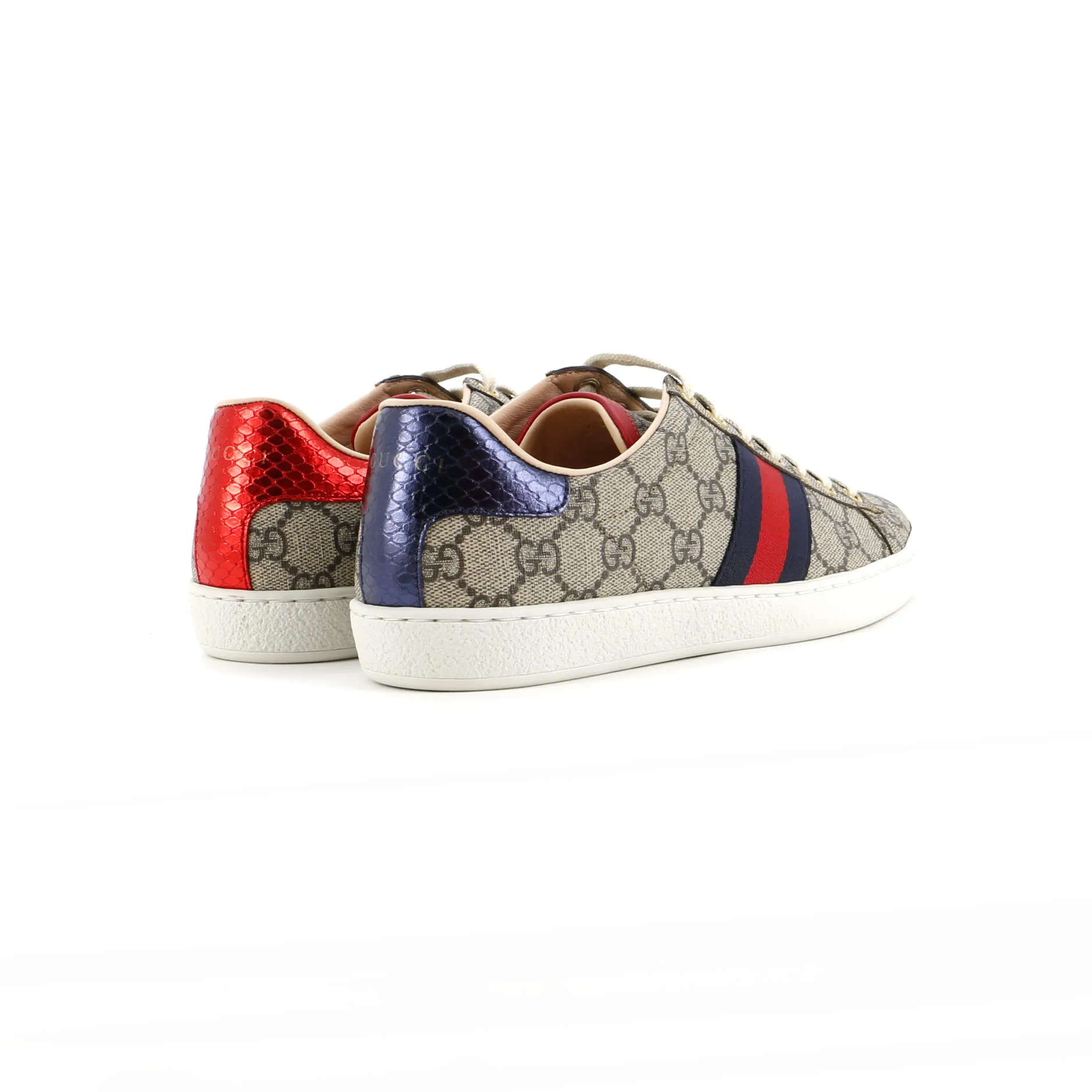 Ace Sneakers GG Coated Canvas