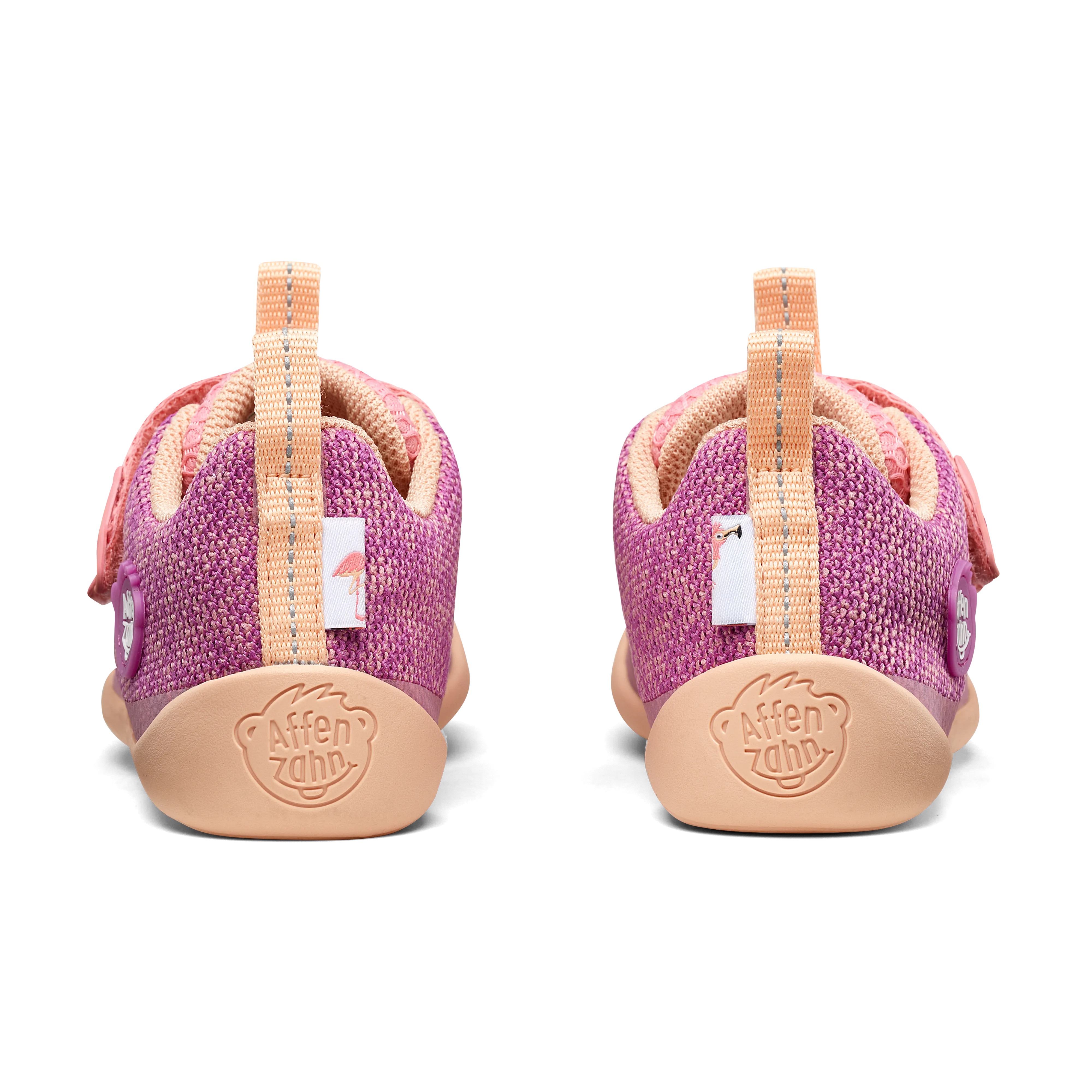 Affenzahn Knit Happy – Sneakers – Flamingo