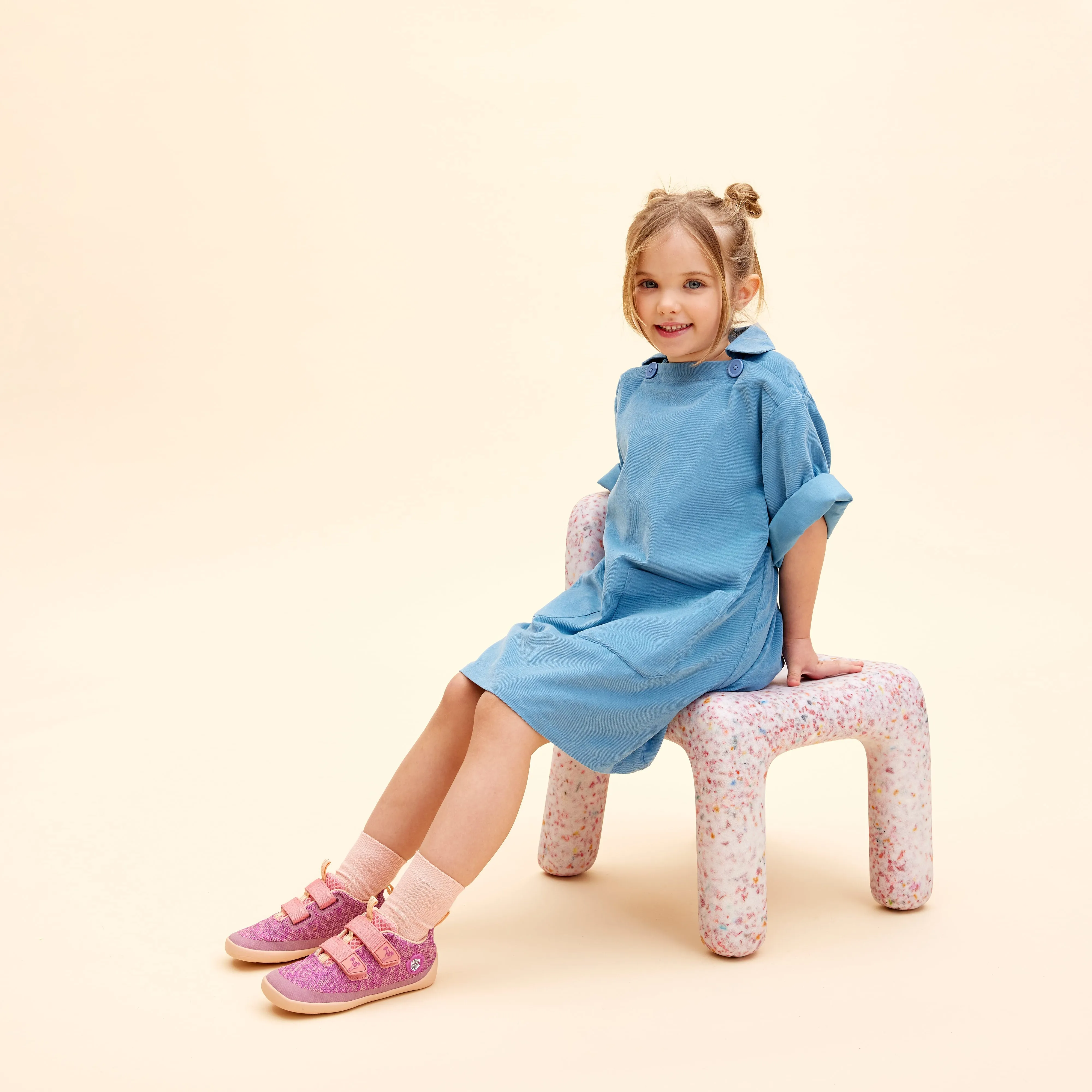 Affenzahn Knit Happy – Sneakers – Flamingo
