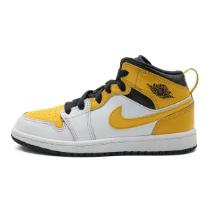 Air Jordan 1 Sneakers Leather Multicolour Colour For Kids