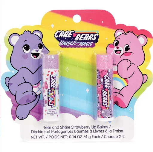 Care Bears Tear & Share Lip Balm Set