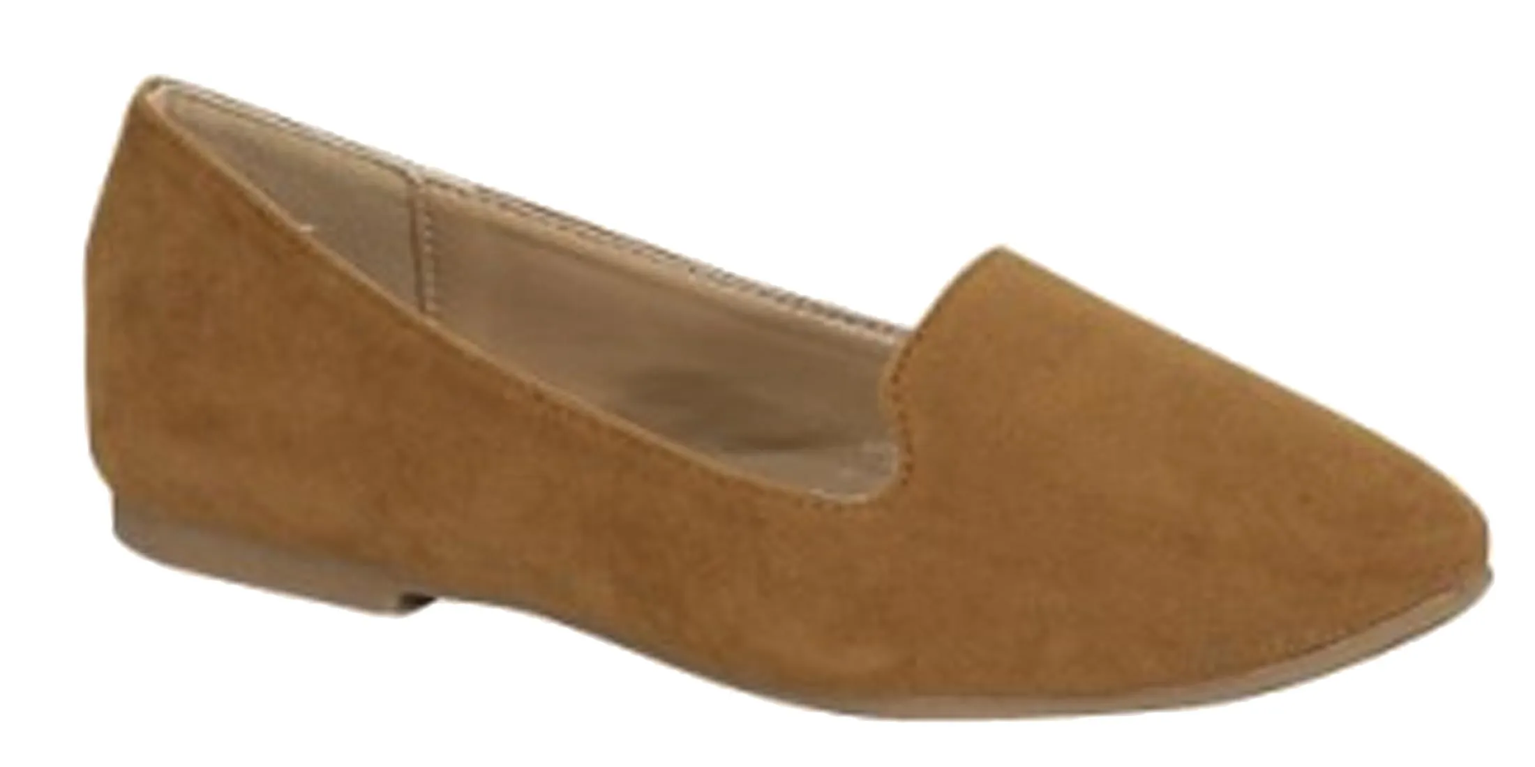 Forever Link Women's Slip On Smoking Loafer Slipper Flat