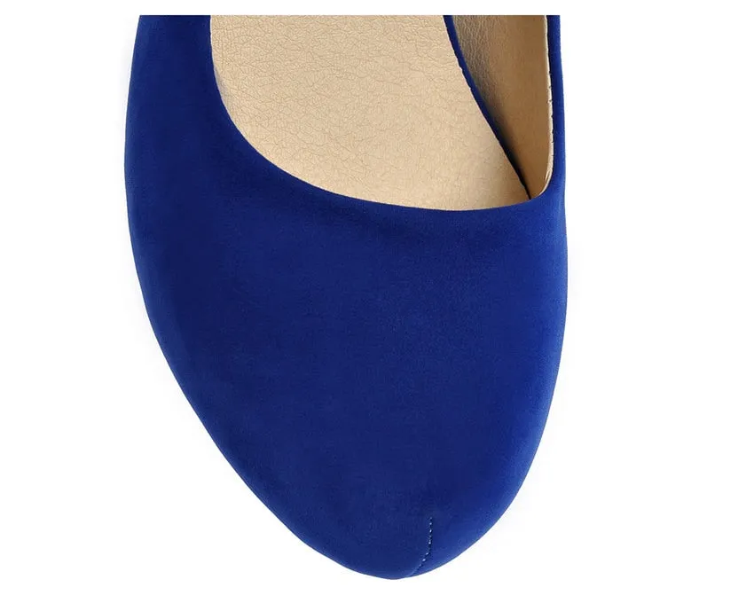 Funki Buys | Shoes | Women's Faux Suede High Chunky Heels