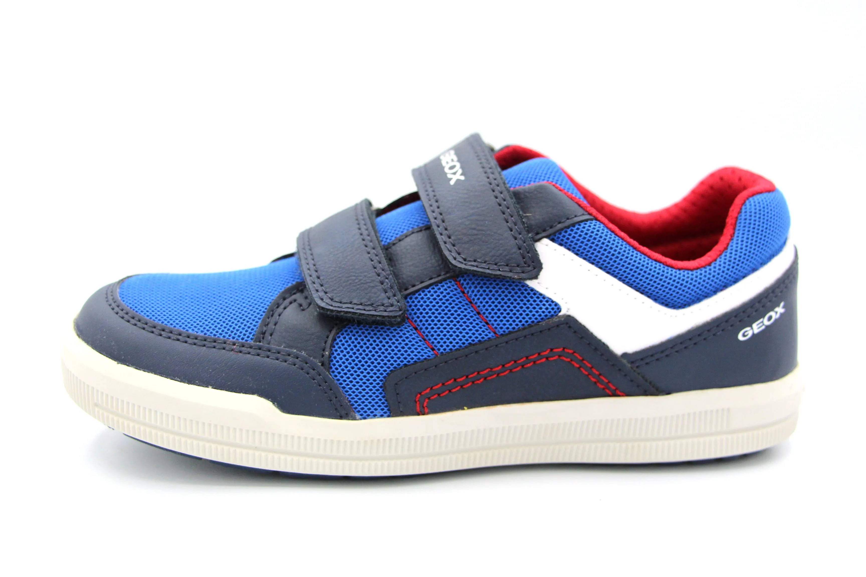 Geox  Navy/Royal Velcro Sneaker J044AB