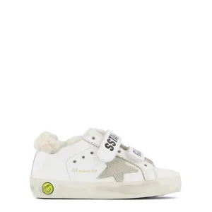Golden Goose Shearling Lining Velcro Sneaker