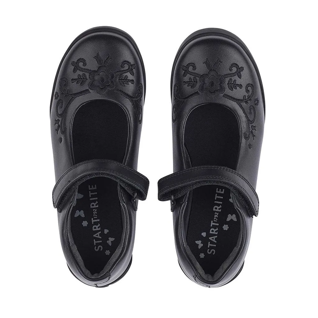 HOPSCOTCH BLACK LEATHER