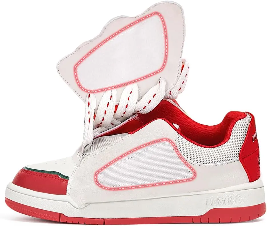Kid Shoes Boys Girls Sneakers Lace Up Skate Shoes