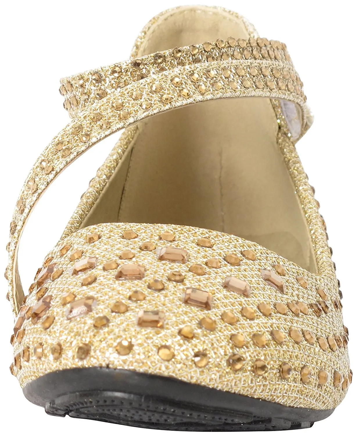 Link Girls Cute Rhinestone Ballet Ballerina Flats