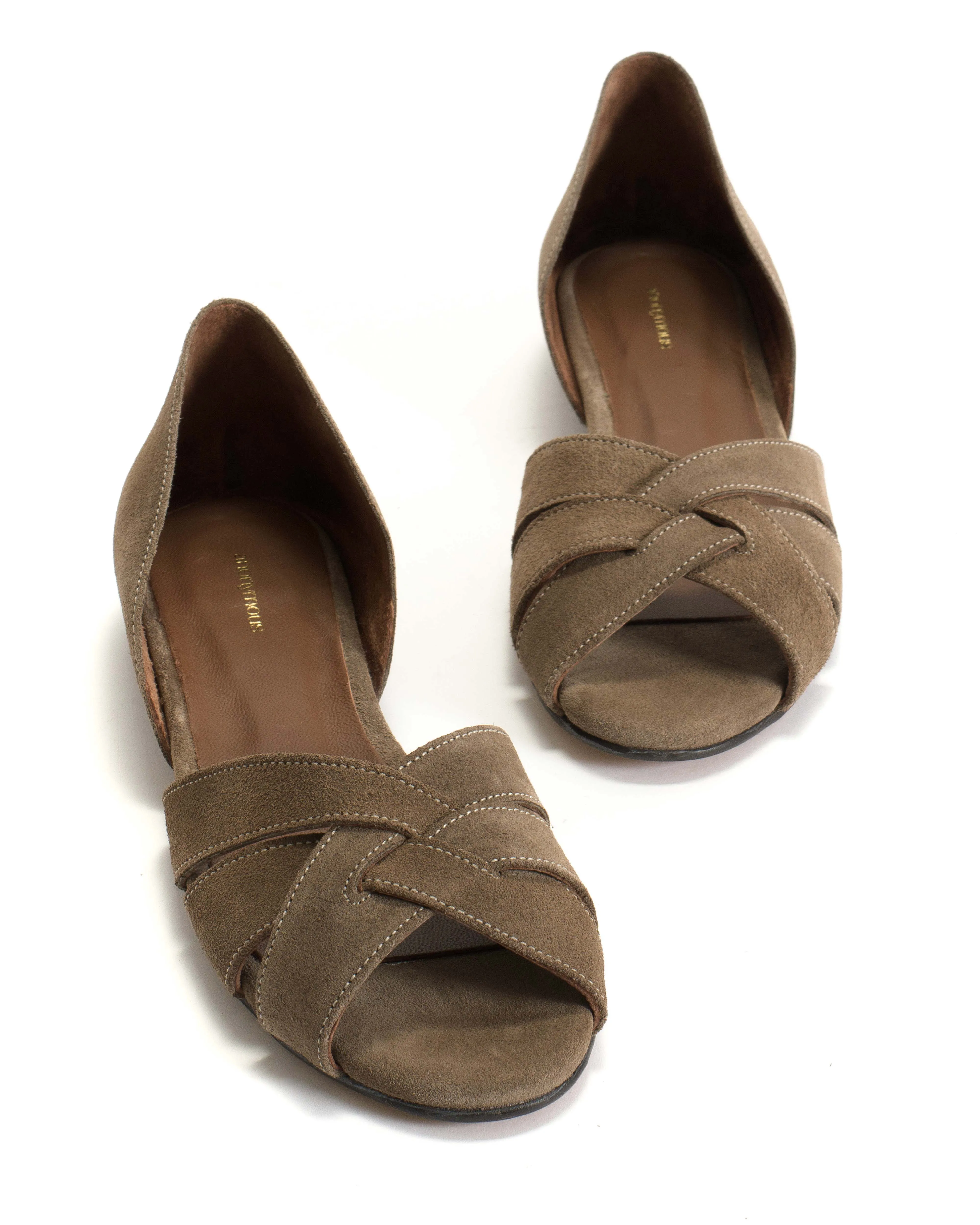 Sanni 20 Calf suede Mushroom