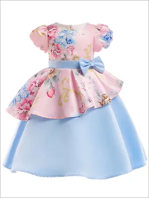 Satin Sweetie Back Bow Party Dress