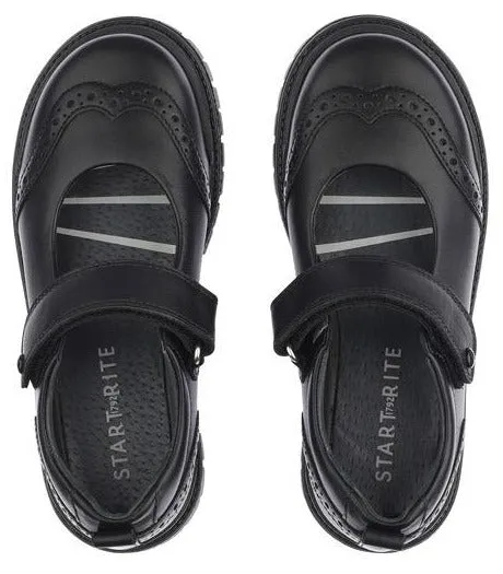 Start Rite Spring Leather Mary Jane Girls School Shoe
