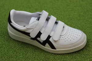 Unisex GSM Velcro Sneaker - White/Black Leather